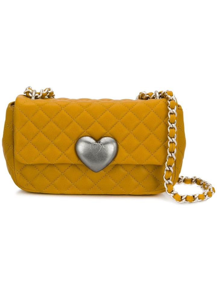 Moschino Cheap & Chic Quilted Crossbody Bag - Yellow