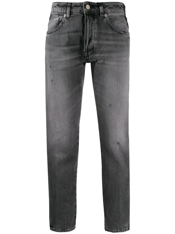 Golden Goose Side Band Skinny Jeans - Grey