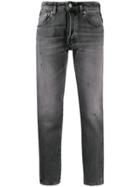 Golden Goose Side Band Skinny Jeans - Grey