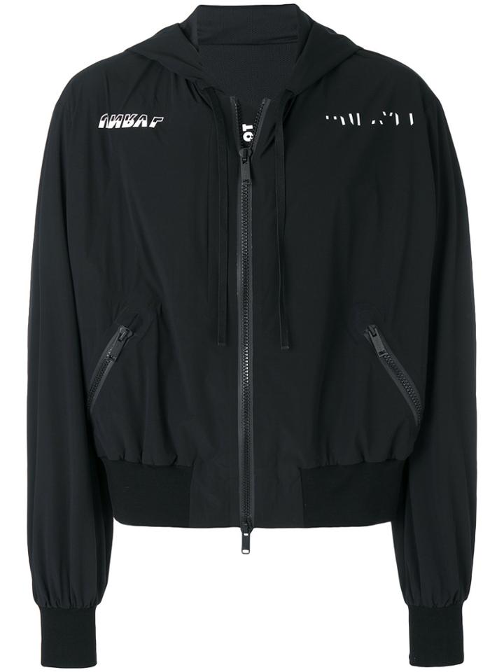 Unravel Project Racing Bomber Jacket - Black