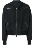 Unravel Project Racing Bomber Jacket - Black