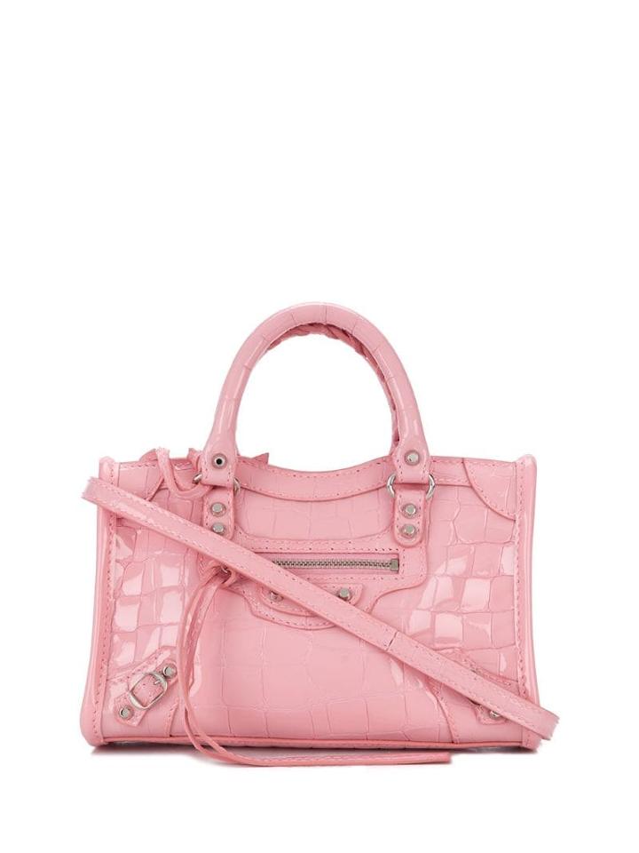 Balenciaga Classic Nano City Bag - Pink