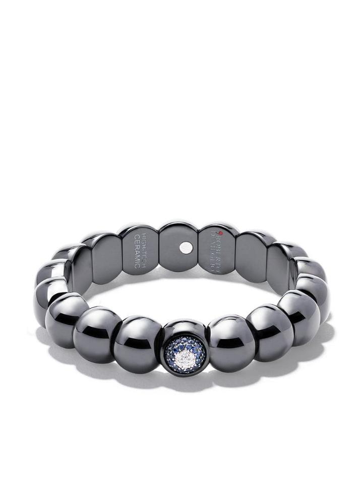 Roberto Demeglio 18kt White Gold Dama Ceramic, Sapphire And Diamond