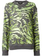 Alexander Wang Paisley Burnout Pullover Sweater