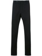 Giorgio Armani Tailored Trousers, Men's, Size: 54, Black, Cotton
