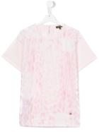 Roberto Cavalli Kids - Leopard Print T-shirt - Kids - Cotton/polyester - 16 Yrs, Pink/purple