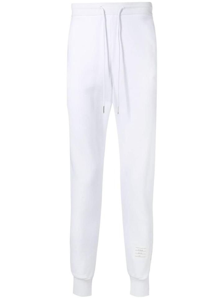 Thom Browne Signature Stripe Track Trousers - White