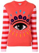Kenzo Eye Printed Jumper - Yellow & Orange