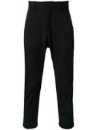 Kazuyuki Kumagai Classic Skinny Trousers, Men's, Size: 3, Black, Nylon/polyurethane