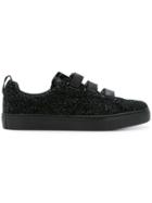 N. Hoolywood Fur Effect Sneakers - Black
