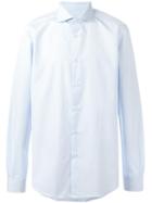 Fashion Clinic Classic Buttoned Shirt, Men's, Size: 44, Blue, Cotton
