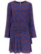 Andrea Marques Silk Printed Dress - Multicolour