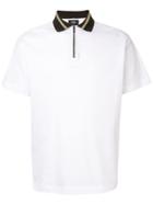 Fendi Half-zip Polo Shirt - White