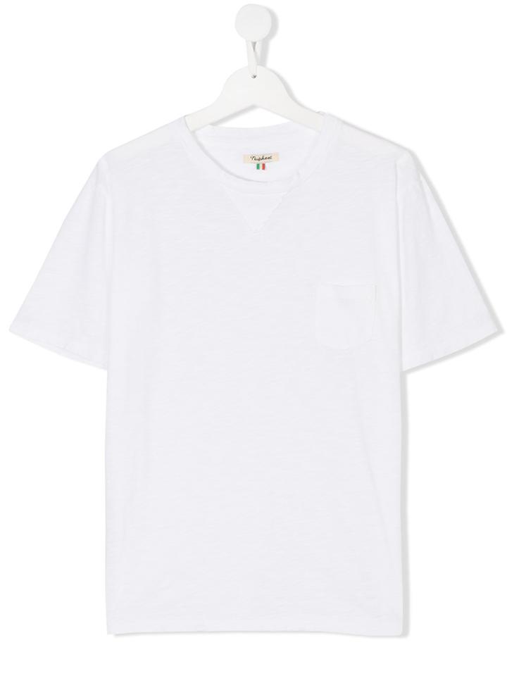 Nupkeet Chest Pocket T-shirt - White