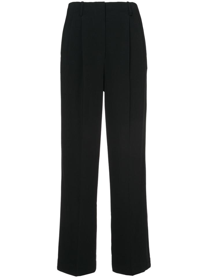 The Row Firth Palazzo Pants - Black