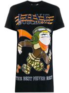 Love Moschino The Best Captain Boyfriend T-shirt - Black
