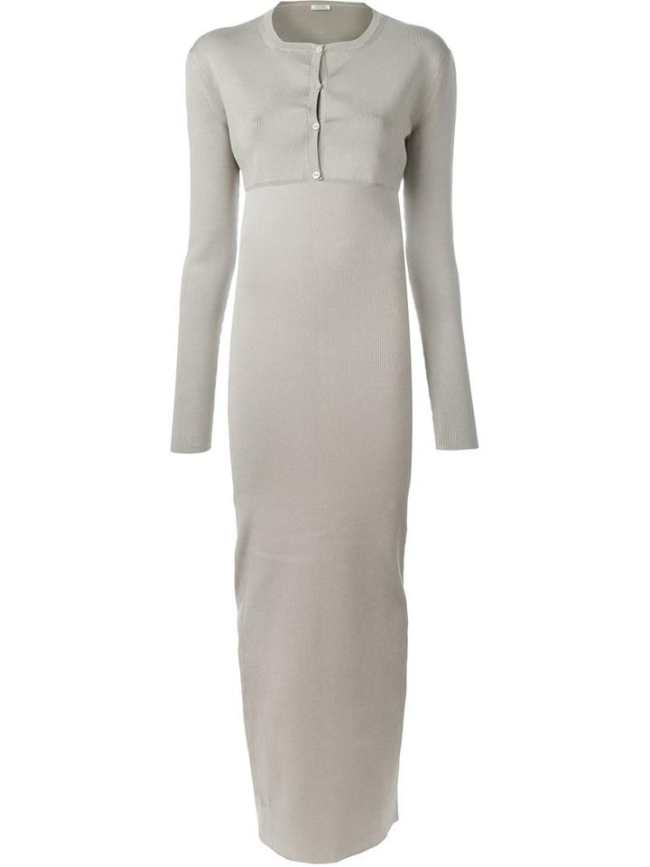Nina Ricci Maxi Dress And Cropped Cardigan