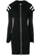 Givenchy - Zipped Long Cardigan - Women - Wool - M, Black, Wool