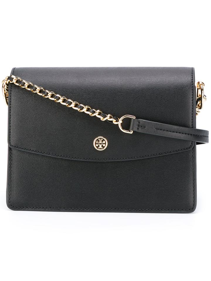 Tory Burch - Chain Strap Crossbody Bag - Women - Calf Leather/leather - One Size, Black, Calf Leather/leather