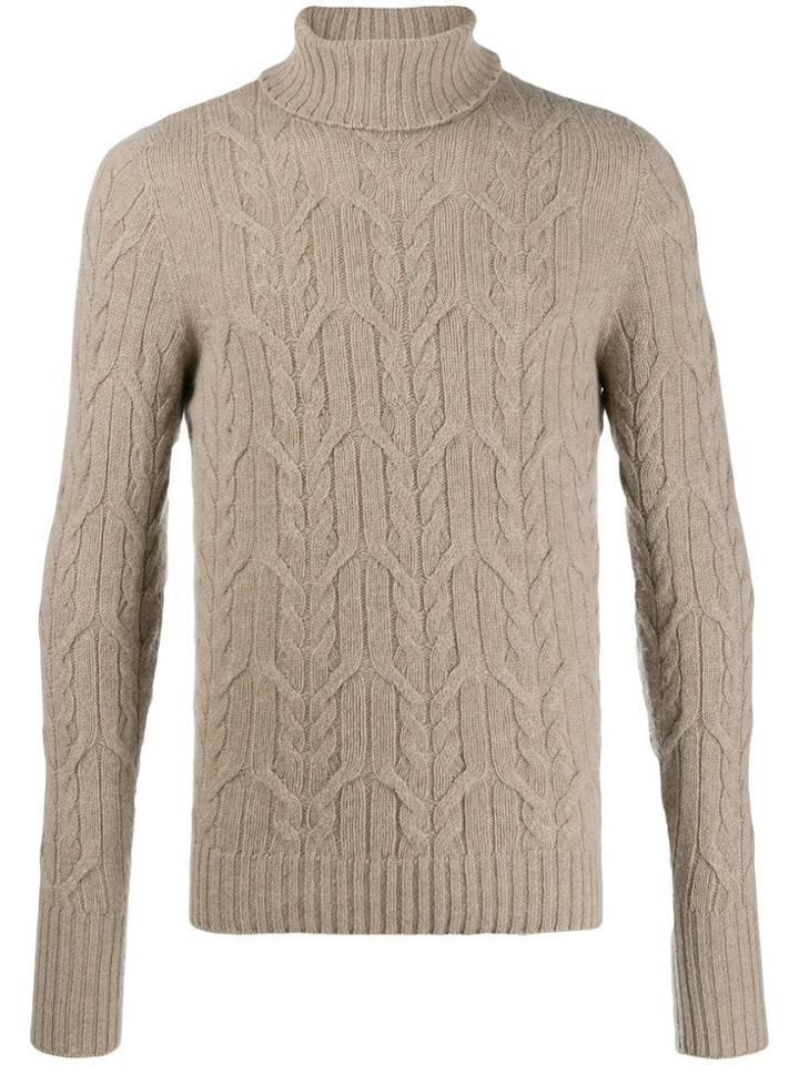 Drumohr Wool Knit Jumper - Neutrals