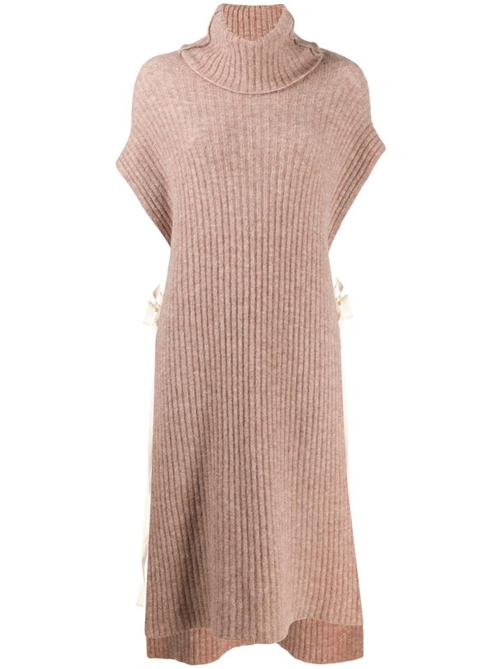 Uma Wang Sleeveless Jumper - Neutrals