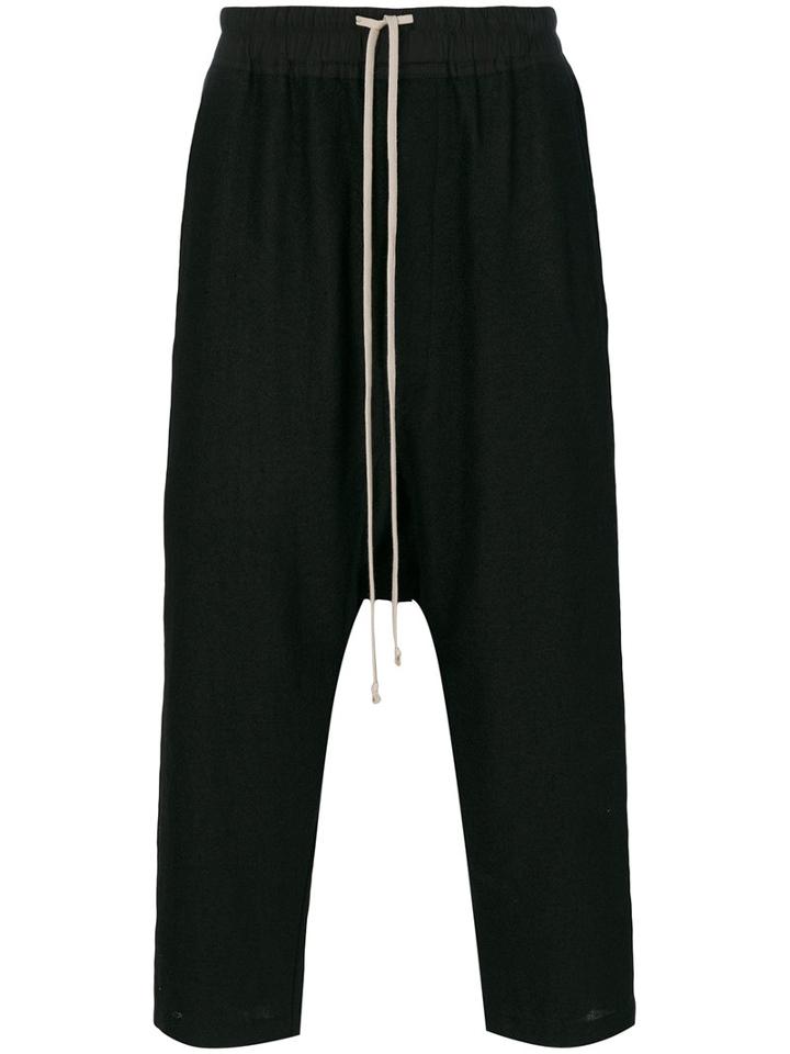 Rick Owens - Cobo Trousers - Men - Nylon/cupro/wool/alpaca - 50, Black, Nylon/cupro/wool/alpaca