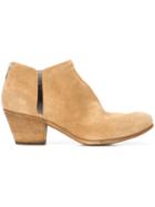 Officine Creative Cut Out Detail Boots - Brown