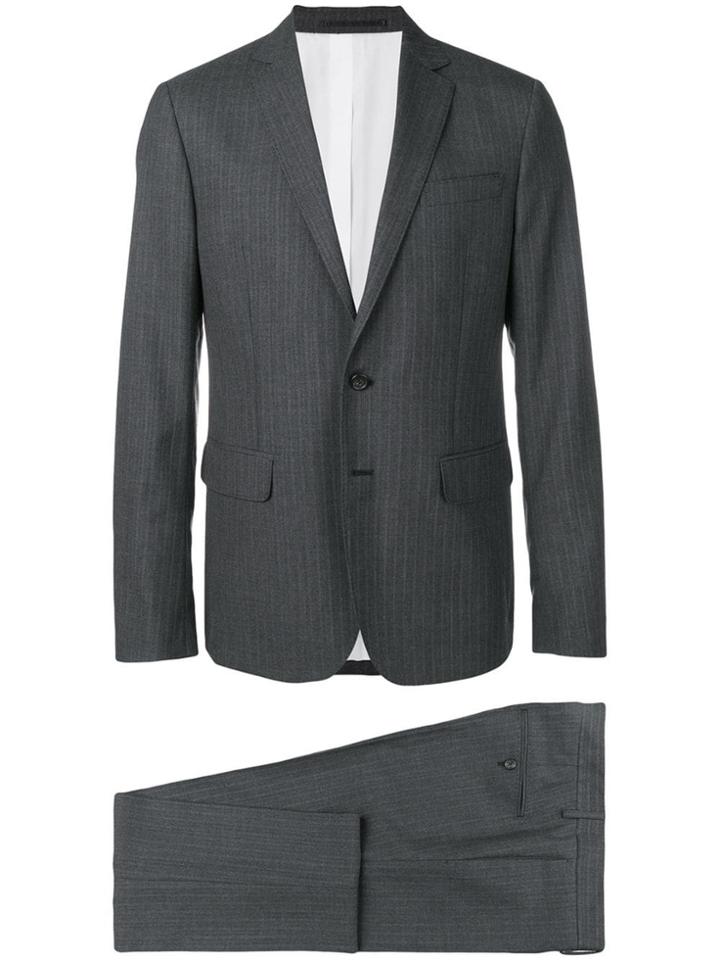 Dsquared2 Pin Stripe Paris Suit - Grey