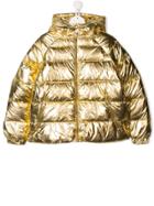 Stella Mccartney Kids Teen Padded Jacket - Gold