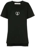 Tu Es Mon Trésor Broken Heart Sequin T-shirt - Black