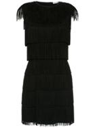 Nk Fringed Dress - Black