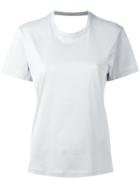 Marios Cut Out Back T-shirt, Women's, Size: Medium, Grey, Cotton