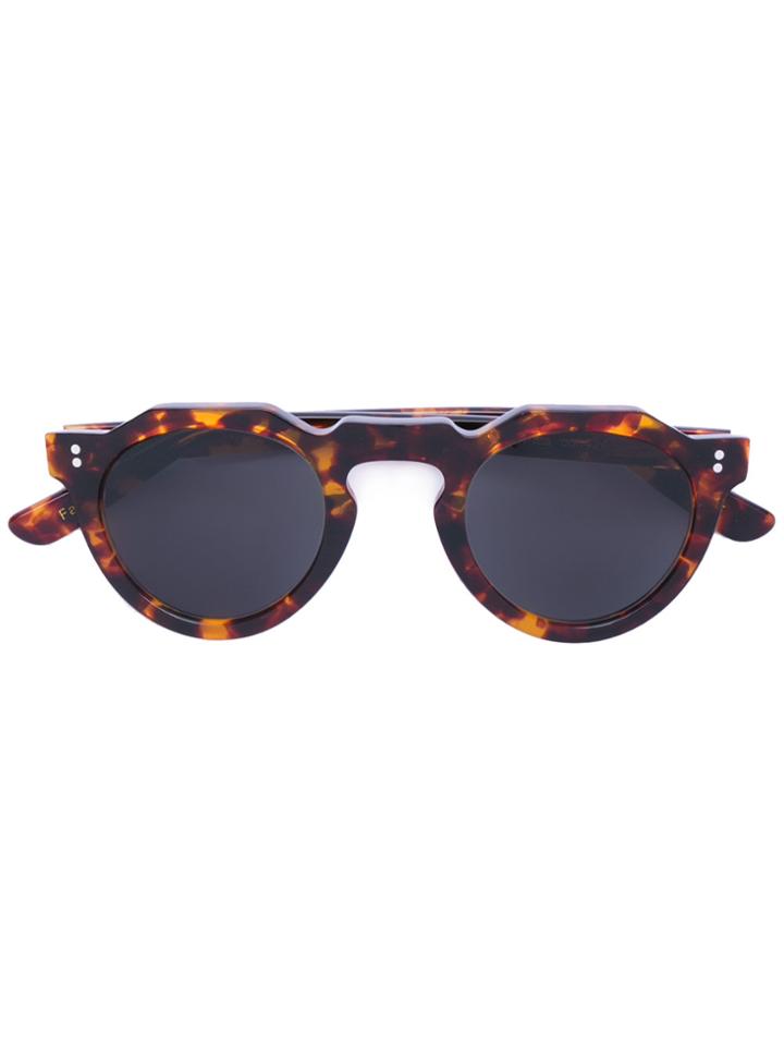 Lesca Pica Sunglasses - Brown
