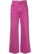 Nanushka Wide-leg Jeans - Pink
