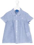 Fay Kids - Striped Shirt - Kids - Silk/cotton/linen/flax - 10 Yrs, White