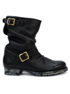Mihara Yasuhiro Buckle Detail Boots