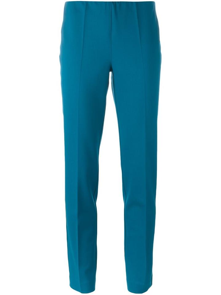 P.a.r.o.s.h. Tapered Trousers, Women's, Size: Xl, Blue, Spandex/elastane/virgin Wool