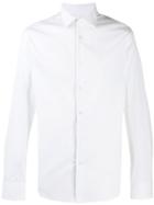 Corneliani Plain Long Sleeved Shirt - White