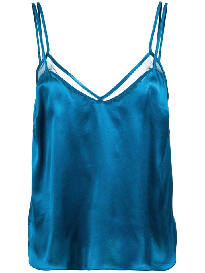 Tufi Duek Spaghetti Straps Blouse - Unavailable