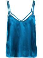 Tufi Duek Spaghetti Straps Blouse - Unavailable