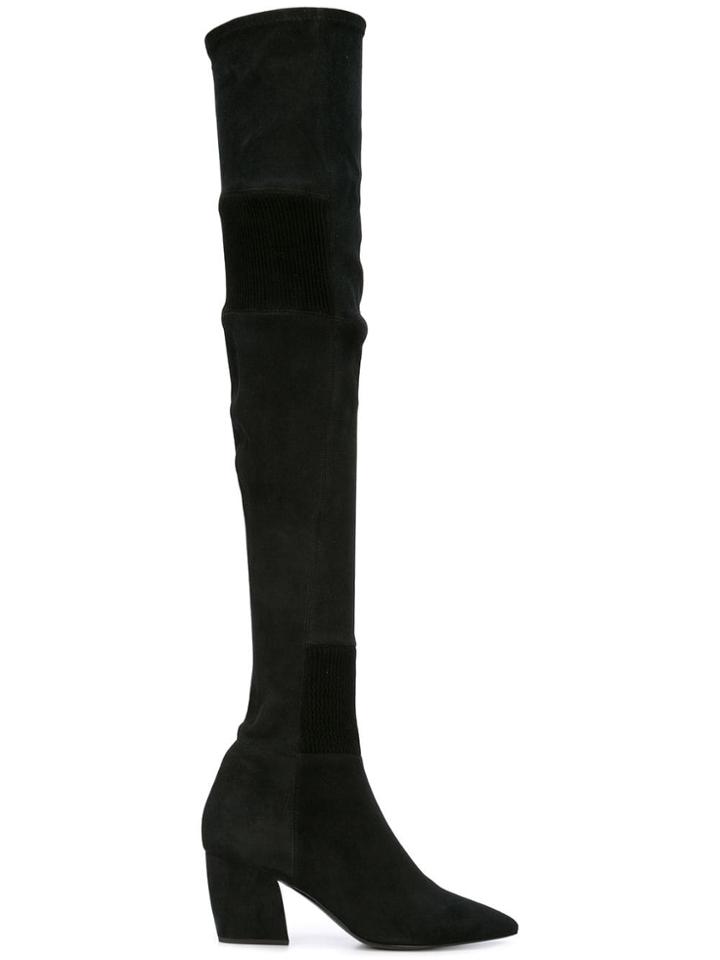 Pierre Hardy Wild West Over The Knee Boots - Black