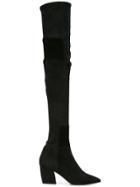 Pierre Hardy Wild West Over The Knee Boots - Black