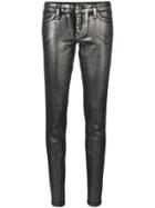 Philipp Plein Coated Skinny Jeans - Metallic