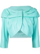 Boutique Moschino Draped Collar Jacket