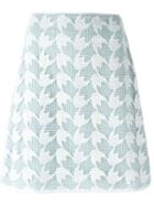 Tory Burch Crochet Overlay Skirt, Women's, Size: 4, Polyester