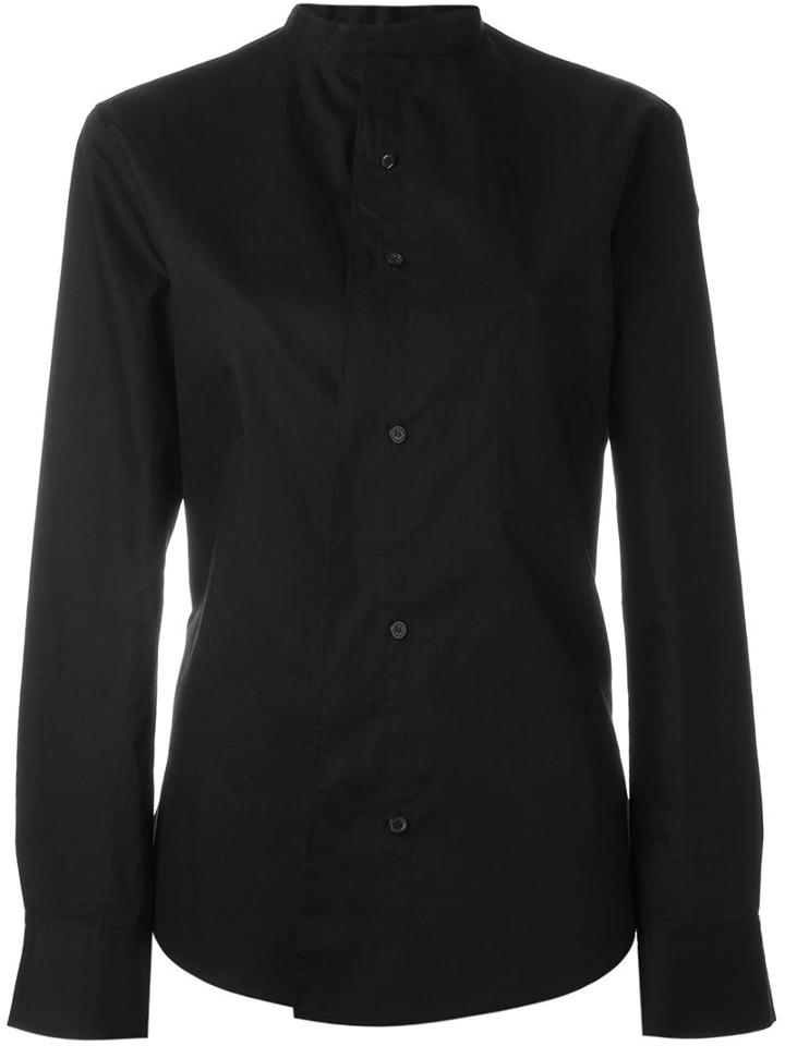 Y's Mandarin Collar Shirt, Women's, Size: 3, Black, Cotton