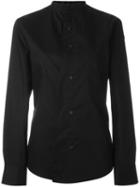 Y's Mandarin Collar Shirt, Women's, Size: 3, Black, Cotton
