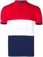 Polo Ralph Lauren Colour-block Polo Shirt - Red