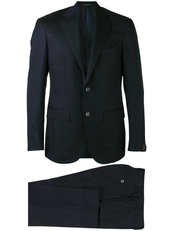 Corneliani - Two-piece Suit - Men - Cupro/wool - 50, Black, Cupro/wool