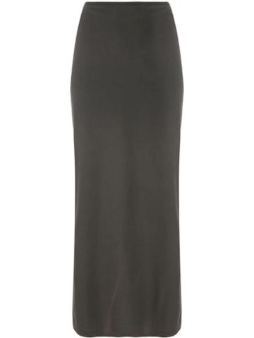 Jil Sander Pre-owned Straight Midi Skirt - Green